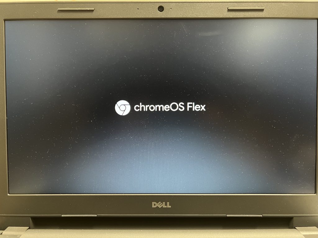 chrome OS Flex】DELLノートパソコン